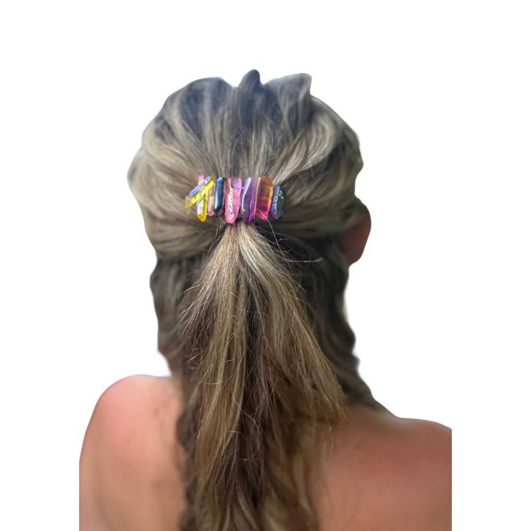 CRYSTAL HAIR BARRETTES