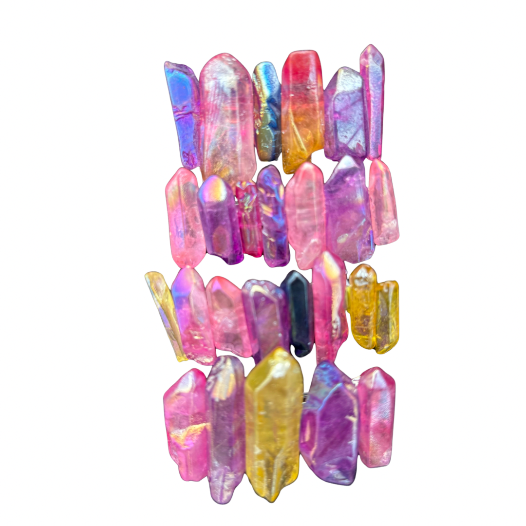 CRYSTAL HAIR BARRETTES